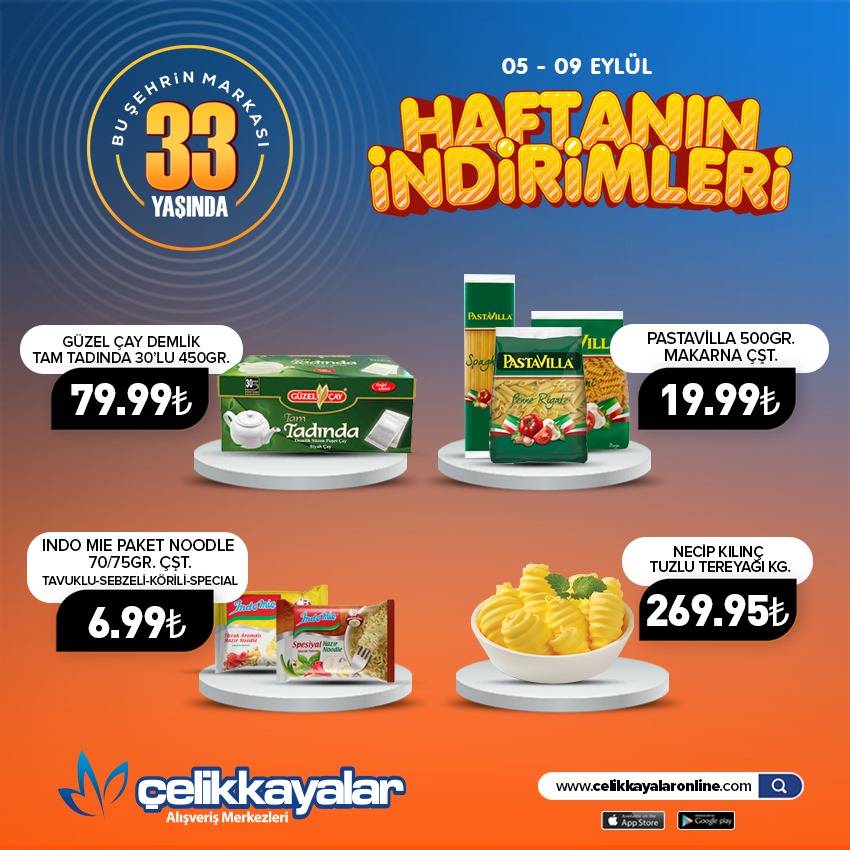 Çelikkayalar Market, Konya’da beklenen indirimi başlattı 13